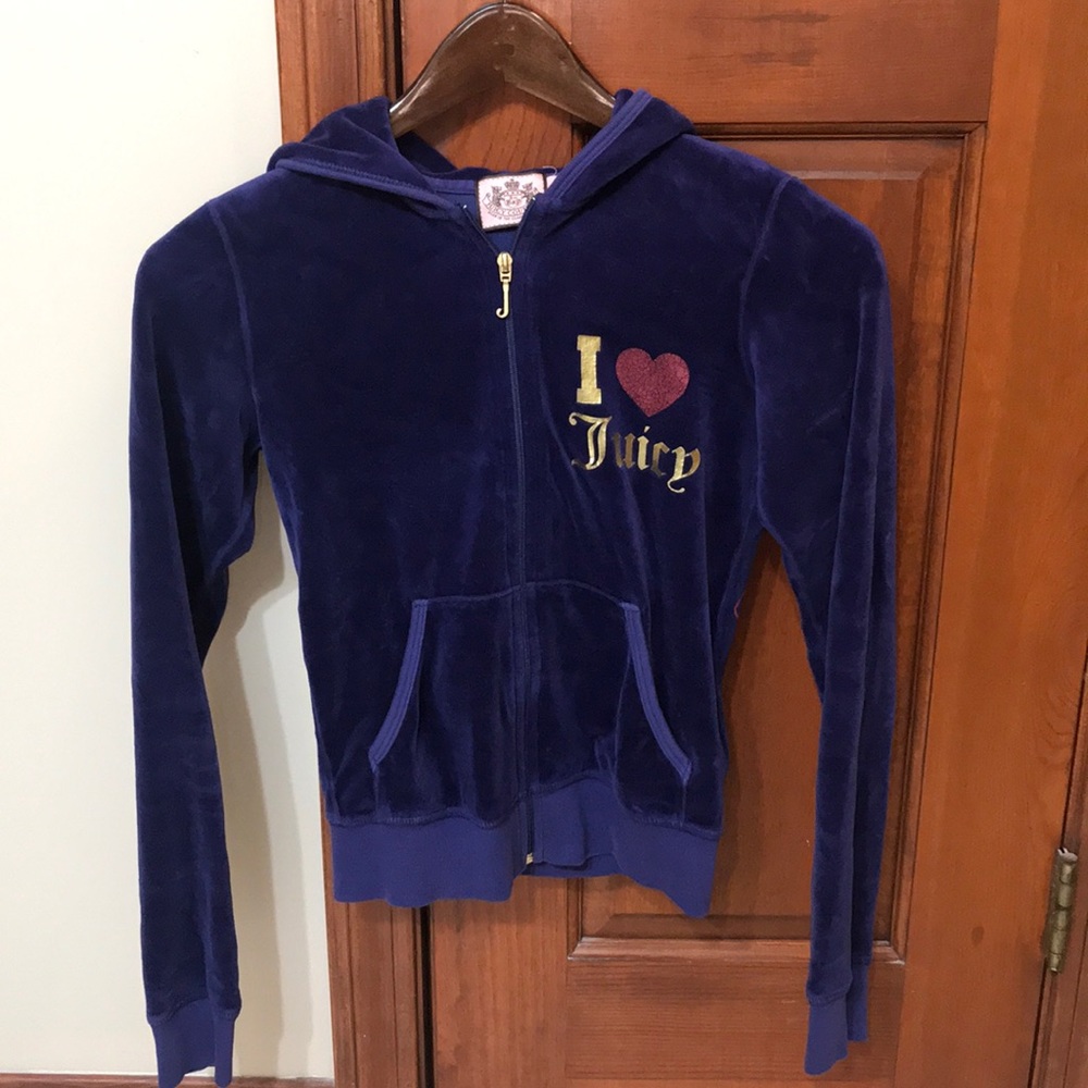 Juicy Couture velour track jacket